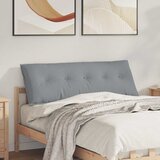  Jastuk za leđa Svijetlo siva 140 x 19 x 50 cm tkanina | shoptok.hr
