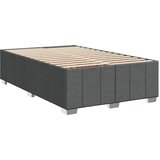  Krevet box spring s madracem tamnosivi 120 x 190 cm tkanina | shoptok.hr