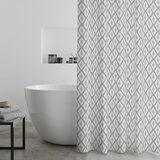 Catherine Lansfield Zavesa za tuš 180x180 cm Aztec Diamond – | Shoptok.si
