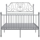  Okvir za krevet sivi metalni 120 x 200 cm | shoptok.hr