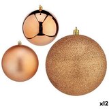  Set božićnih kuglica Bakar Plastika 10 x 10 x 60 cm (12 kom.) Cijene