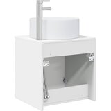  Umivaonik s policom za zid Bijela 49,5 x 44,5 x 65,5 cm | shoptok.hr