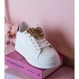 D/CEO UR/CEO Black and white sneakers adorned with a butterfly with rhinestones Kariba | ePonuda.com
