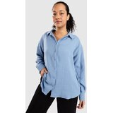Blue Tomato Linen Srajca bright blue | Shoptok.si