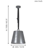 Eglo 43405 - visilica na sajli chertsey 1xE27/60W/230V | Eponuda.com