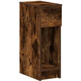 Maison Chic Nočna omarica - Nočna miza z predalom dimljeni hrast 20x36x60 cm, (21690128) | Shoptok.si