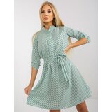 LAKERTA Dress-LK-SK-508938.28X-white-green | Shoptok.si