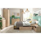 MID.YOU omara s klasičnimi vrati, hrast sonoma | Shoptok.si
