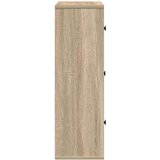vidaXL Knjižna omara sonoma hrast 60x24x76,5 cm inženirski les | Shoptok.si