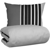 Modern Living Posteljnina Anton, Črna, Siva, 60/80, 140/200 | Shoptok.si