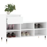  za cipele sjajni bijeli 102x36x60 cm konstruirano drvo | shoptok.hr