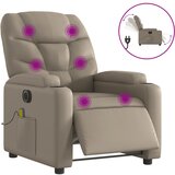  The Living Store Električni masažni naslanjač kapučino umetno usnje - Električni Masažni Stol, (21447232) | Shoptok.si
