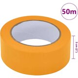 vidaXL Maskirni trakovi za slikarje 24 pcs Rumena 50mm x 50m Papir | Shoptok.si