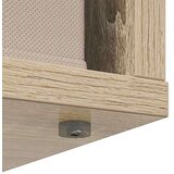  Strani šal s predalom Sonoma hrast 73,5 x 24 x 69,5 cm, (5000233777) | Shoptok.si