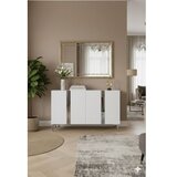 Hanah home Konzola Anka 120 White Silver | Eponuda.com