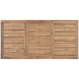  Vrtni blagovaonski stol 160 x 80 x 77 cm od masivne tikovine | shoptok.hr