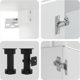  11-dijelni set kuhinjskih elemenata "Lucca" izrađeno drvo | shoptok.hr