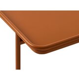 Unique Furniture Kovinska klubska mizica v barvi terakote 55x110 cm Yuba – | Shoptok.si