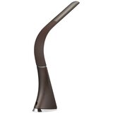  Immax 08948L- LED prigušiva stona lampa sa displejem LEATHER LED/7W/230V braon | Eponuda.com