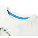  Dječja majica prljavo bijela boja 140 | shoptok.hr
