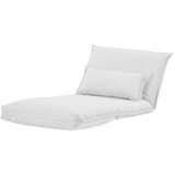 MID.YOU FOTELJ S FUNKCIJO LEŽIŠČA, krem barve tekstil | Shoptok.si