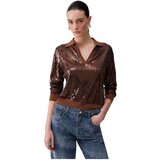 Liu Jo Topi & Bluze WA6218MA68R Kostanjeva Cene
