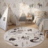 Ayyildiz Carpets Krem periv dječji tepih ø120 cm Coco 1135 – | shoptok.hr