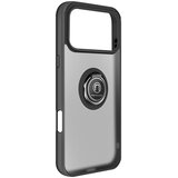 AVIZAR Ovitek za iPhone 17 Pro Max z obročastim stojalom in magnetnim nastavkom, Črna, (5000189865) | Shoptok.si