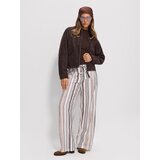 Sinsay Prugaste wide leg hlače s viskozom | shoptok.hr