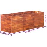  Vrtna sadilica od bagremovog drva 150 x 50 x 50 cm | Eponuda.com