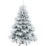  Umjetno božićno drvce s stalakom Bijelo 150 cm PE i PVC | shoptok.hr