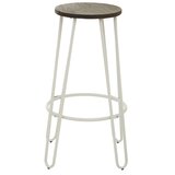 Premier Housewares Bel/v naravni barvi barsko stol iz masivnega bresta (višina sedeža 75 cm) District – | Shoptok.si