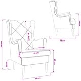  Fotelja Vinska crvena Baršun | Eponuda.com