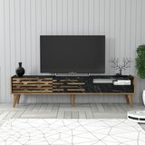 HANAH HOME valensiya - walnut, black, marble walnutblackmarble tv stand Cene