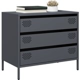 vidaXL Komoda antracit 68x39x58,5 cm hladno valjano jeklo Cene