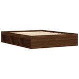  Posteljni okvir rjavi hrast 150x200 cm | Shoptok.si