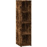 Maison Chic Visoka omara - Komoda - Predalnik dimljeni hrast 30x41x124 cm inženirski les, (21719148) Cene