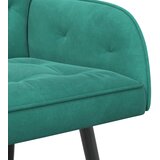  Dvosjed s metalnim nogama 2-sjedalo Tirkizna Baršun | shoptok.hr