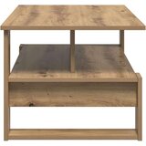  Klubska miza Umetni hrast 90 x 50 x 40 cm Konstruiran les, (5000120291) | Shoptok.si