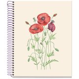 MiquelRius Kolegij blok A5 90g 80L spiralni crte Entredos Papaver Rhoedas MR4506 | shoptok.hr