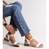 D/CEO Black sandals on a block heel Millo | Shoptok.si