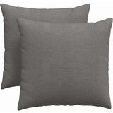 vidaXL Blazine za kavč 2 pcs Svetlo siva 45 x 45 cm Žametna tkanina | Shoptok.si