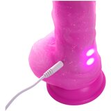 Tracy's Dog jelivoy-mid - realistični vibrator - 20cm (ružičasta) | shoptok.hr