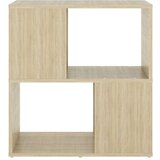 vidaXL ormarić za knjige boja hrasta sonome 60 x 24 x 63 cm od iverice | shoptok.hr