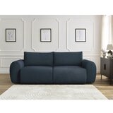 Bobochic Paris Tamno plava sklopiva sofa od samta 257 cm Lucien – | shoptok.hr
