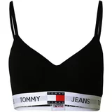 Tommy Jeans Grudnjak crvena / crna / bijela