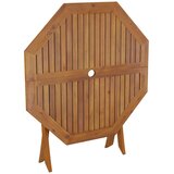  Sklopivi vrtni stol 90 x 75 cm od masivnog bagremovog drva | Eponuda.com