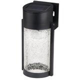  LED solarna zidna lampa LED/3,7V 300 mAh IP44 crna | Eponuda.com