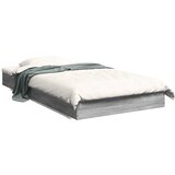 Maison Chic Posteljni okvir - Enojna postelja - Postelja za odrasle siva sonoma 100x200 cm inženirski-J9059, (21771196) | Shoptok.si