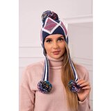 Kesi Women's cap with long ears Eunika K322 dark blue | shoptok.hr